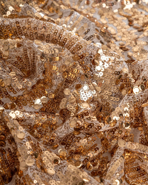 Silk Tulle Geometric Fabric - Sharqiya - الشرقية