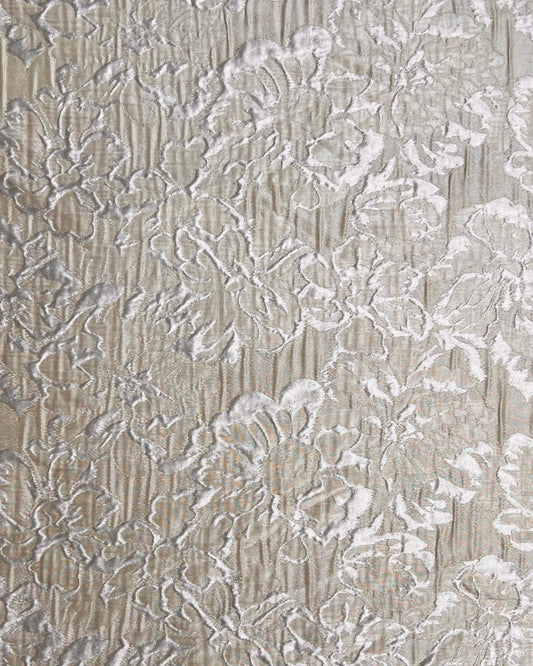 Silk Viscos Jacquard Floral Fabric - Sharqiya - الشرقية