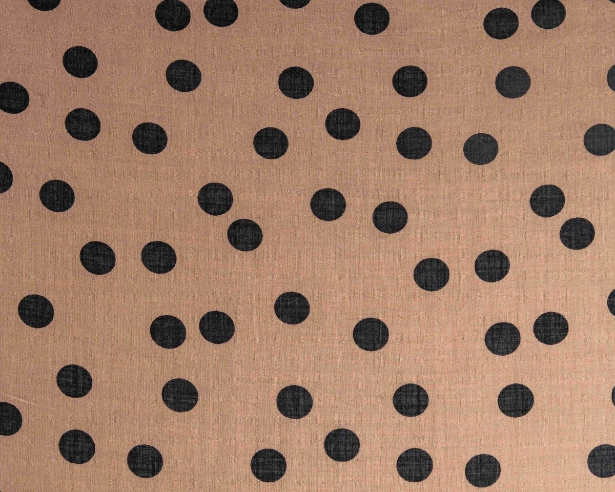 Silk Wool Polka Fabric - Sharqiya - الشرقية