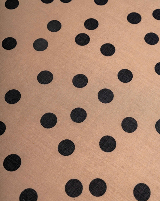 Silk Wool Polka Fabric - Sharqiya - الشرقية