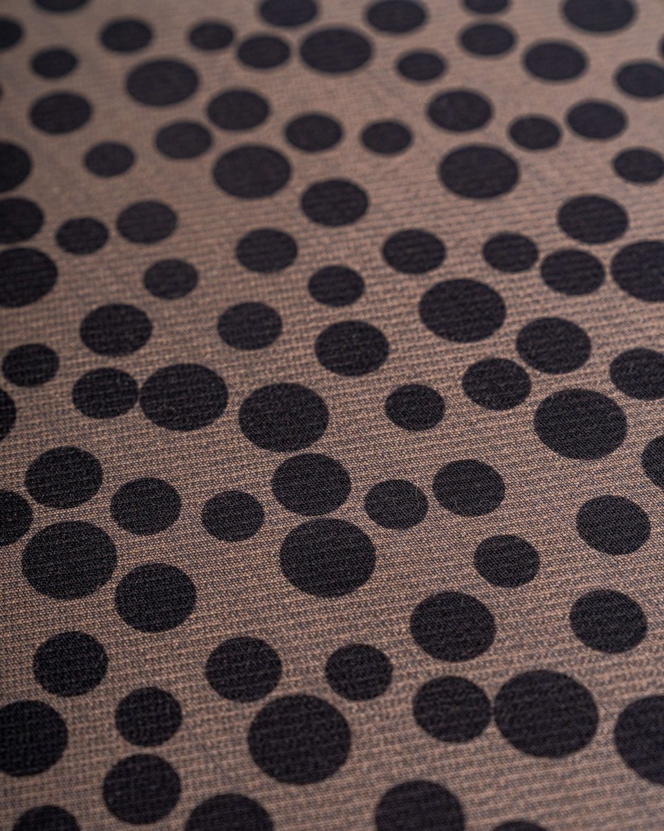Silk Wool Polka Fabric - Sharqiya - الشرقية