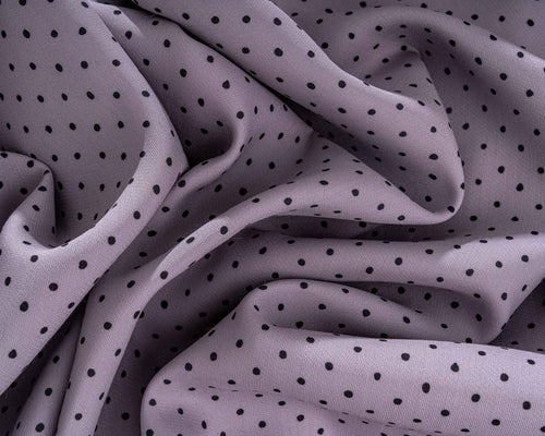 Silk Wool Polka Fabric - Sharqiya - الشرقية