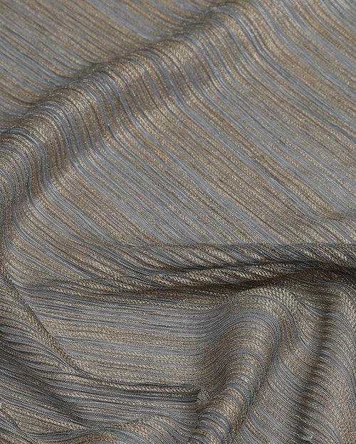Stretch Lurex Viscose Striped Lace - Sharqiya - الشرقية