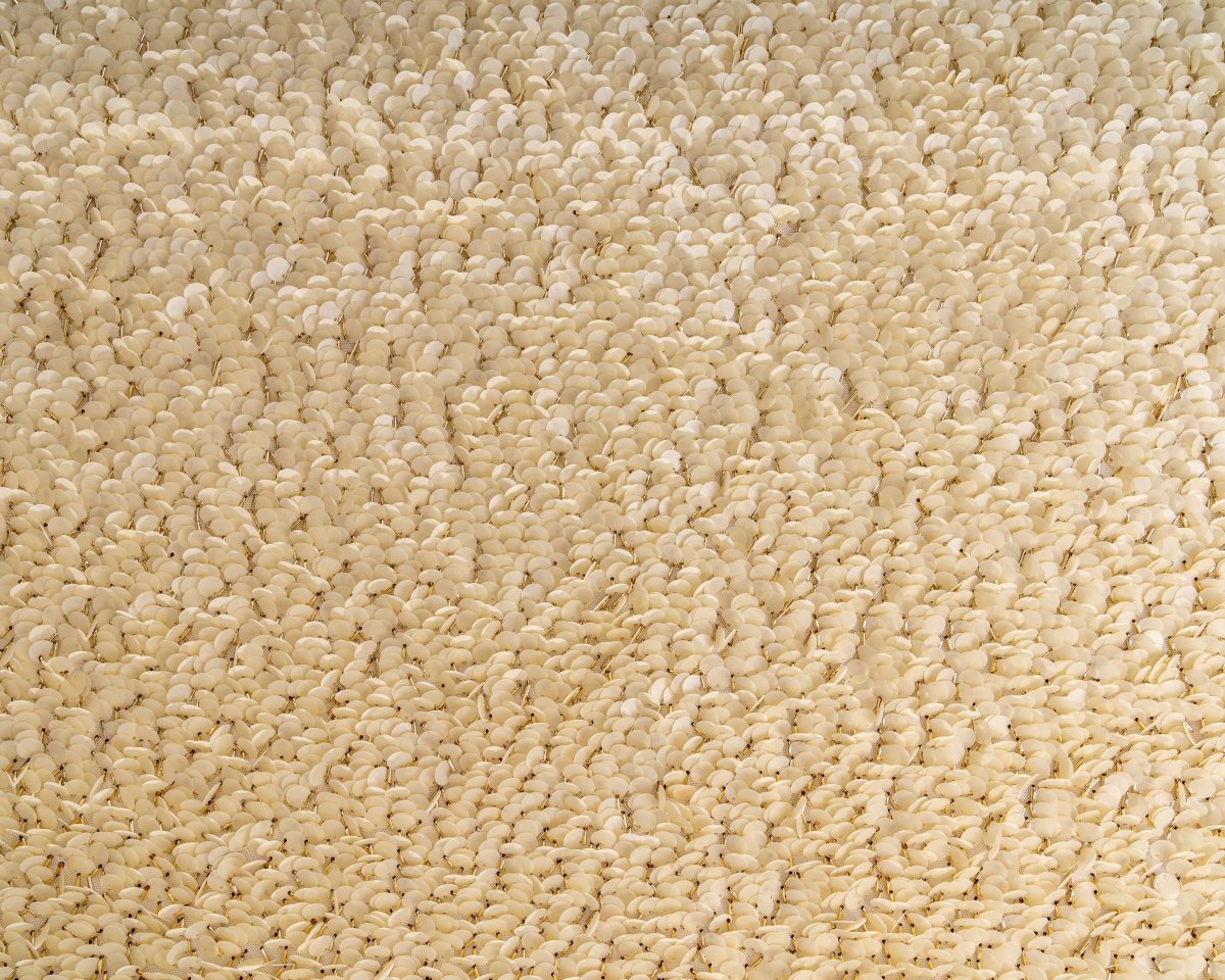 Stretch tulle fabric with sequins - Sharqiya - الشرقية