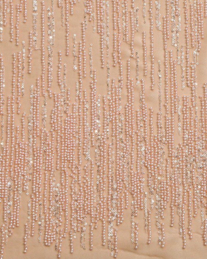 Striped Tulle Striped Fabric - Sharqiya - الشرقية