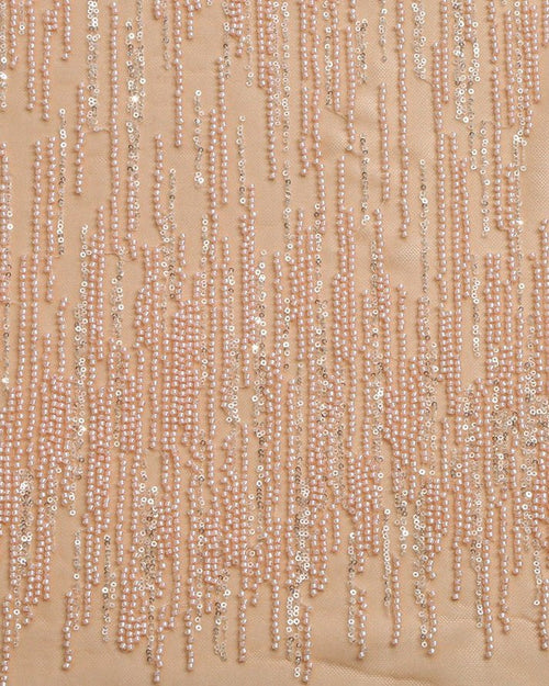 Striped Tulle Striped Fabric - Sharqiya - الشرقية
