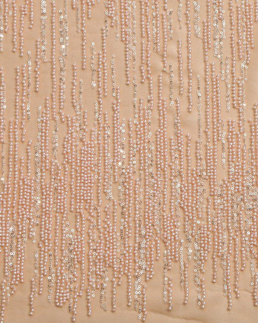 Striped Tulle Striped Fabric - Sharqiya - الشرقية