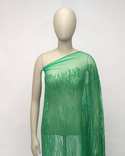 Striped Tulle Striped Fabric - Sharqiya - الشرقية