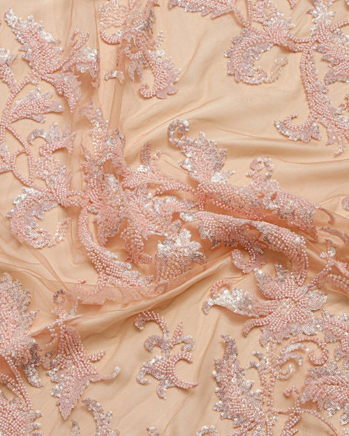 Striped Tulle Striped Fabric - Sharqiya - الشرقية