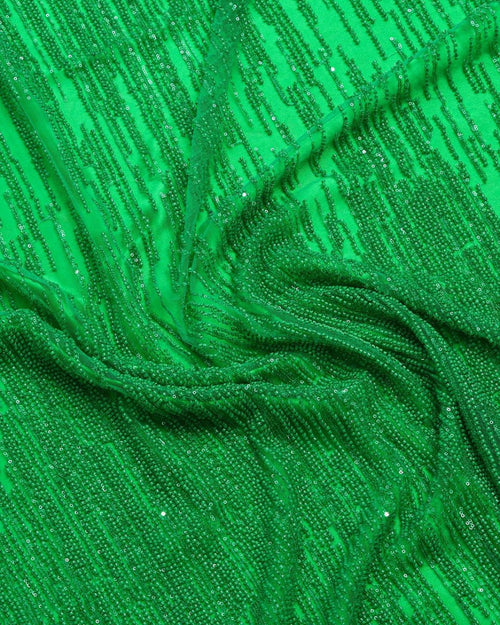 Striped Tulle Striped Fabric - Sharqiya - الشرقية