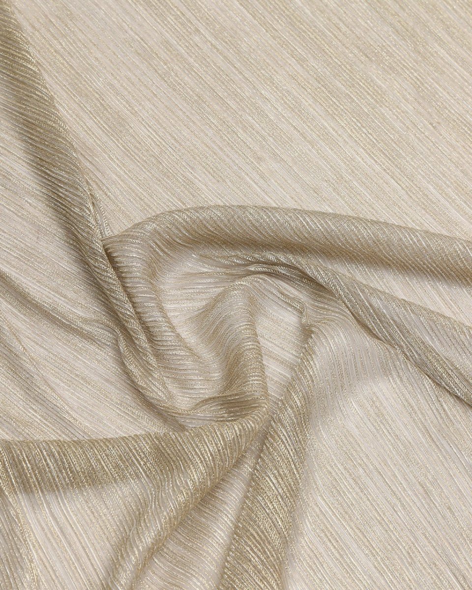 Taiwanese Lurex Polyester Striped Fabric - Sharqiya - الشرقية
