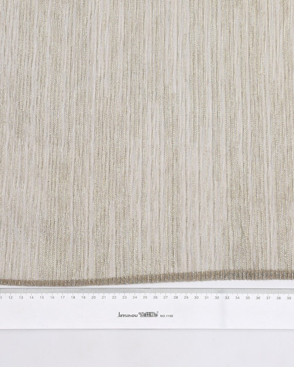 Taiwanese Lurex Polyester Striped Fabric - Sharqiya - الشرقية