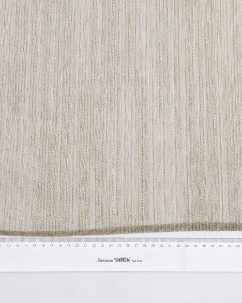 Taiwanese Lurex Polyester Striped Fabric - Sharqiya - الشرقية