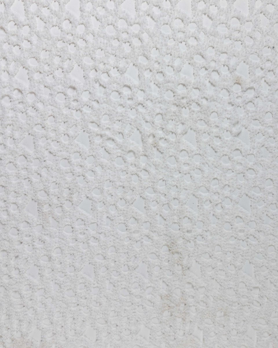 Taiwanese Tulle Polyester Geometric Fabric - Sharqiya - الشرقية