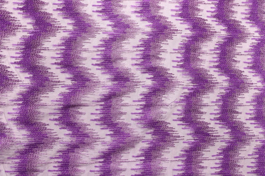 Tulle Embroidery With Sequence - Sharqiya - الشرقية