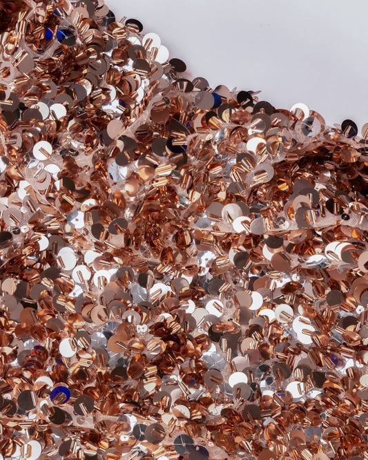 Tulle Sequin Fabric - Sharqiya - الشرقية