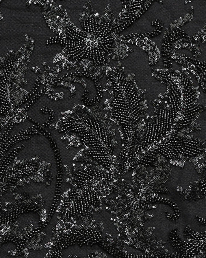 Tulle Tulle Floral Fabric - Sharqiya - الشرقية