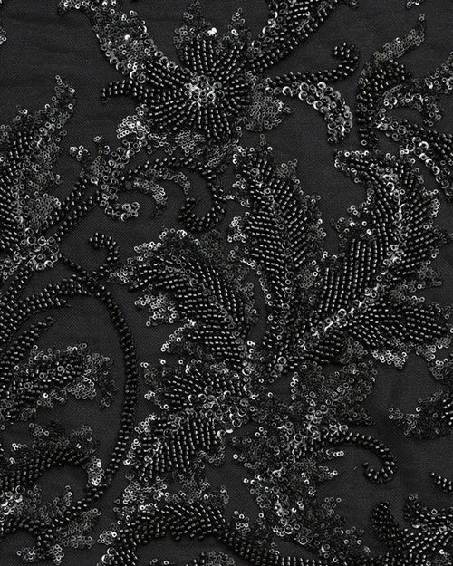 Tulle Tulle Floral Fabric - Sharqiya - الشرقية