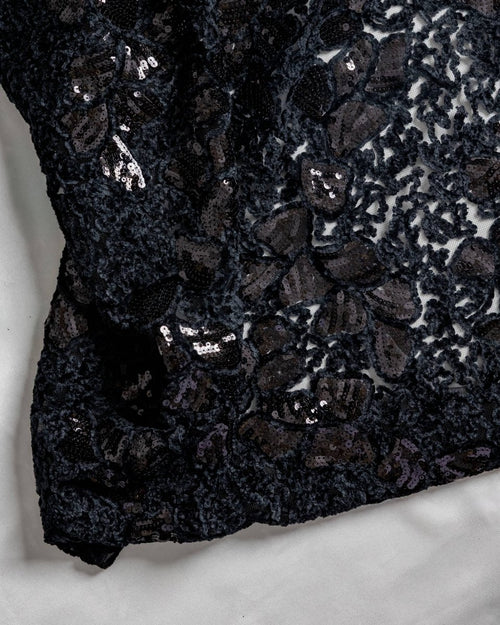 Tulle Velvet with Sequins - Sharqiya - الشرقية