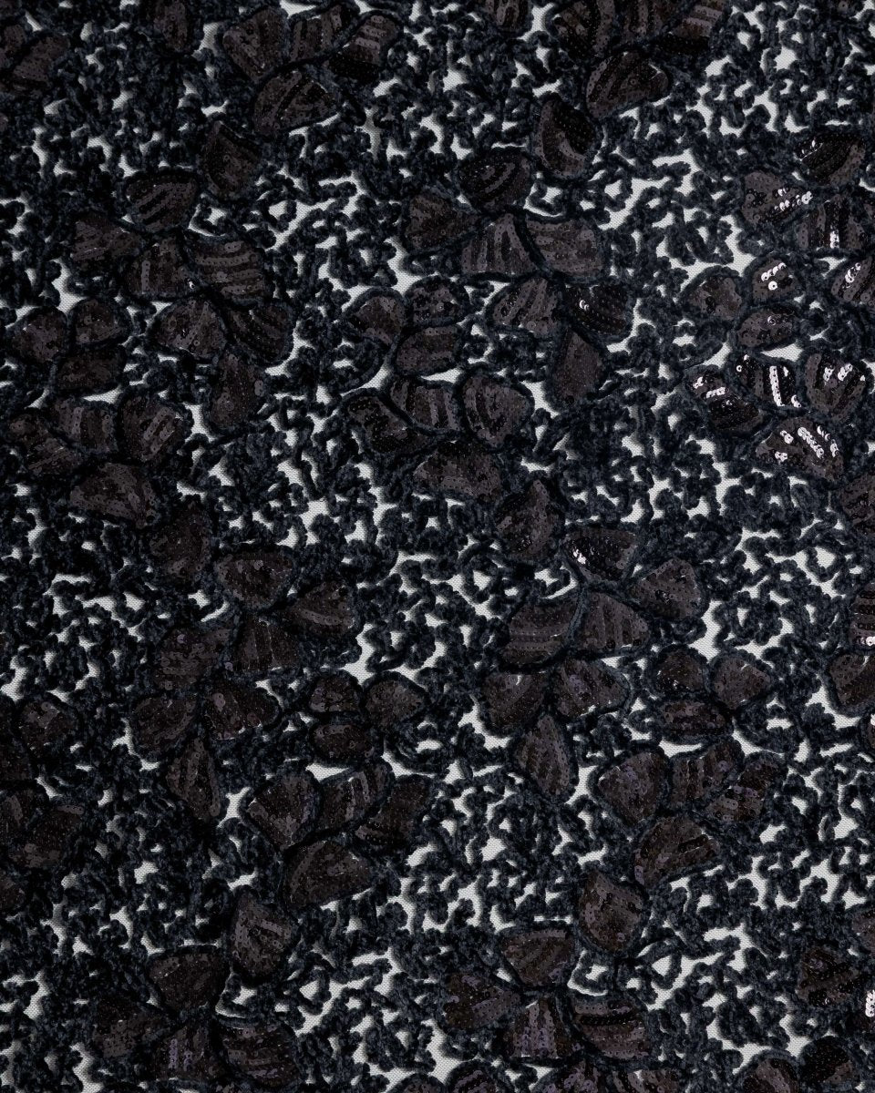 Tulle Velvet with Sequins - Sharqiya - الشرقية