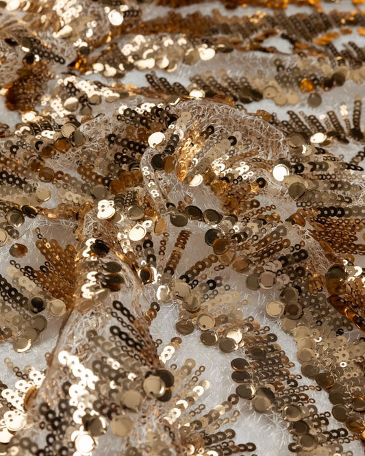 Turtle Sequins Fabric - Sharqiya - الشرقية