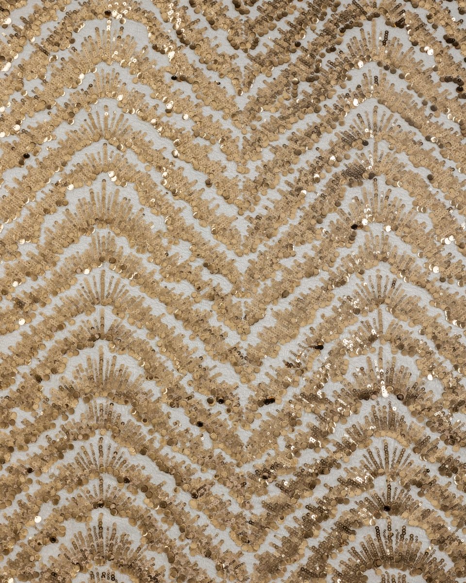 Turtle Sequins Fabric - Sharqiya - الشرقية