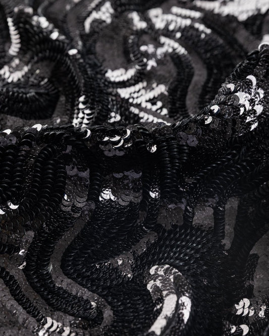 Turtle Sequins Fabric - Sharqiya - الشرقية