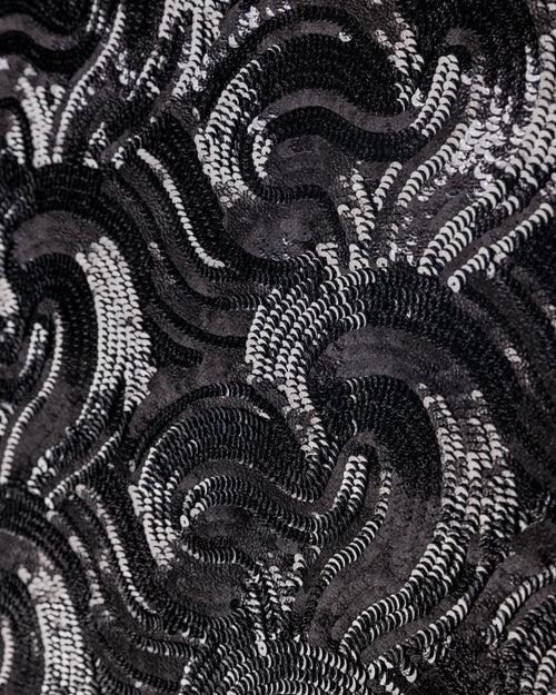 Turtle Sequins Fabric - Sharqiya - الشرقية