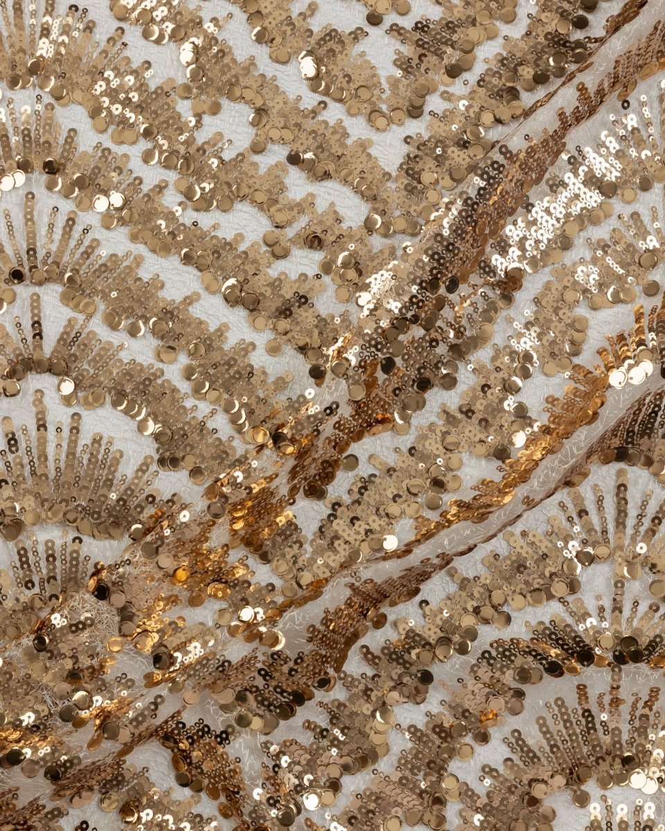 Turtle Sequins Fabric - Sharqiya - الشرقية