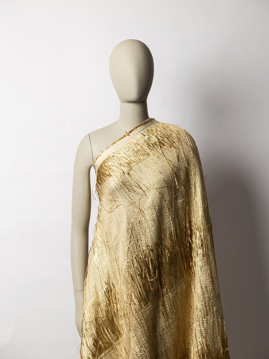 Tweed Channel With Gold Lurex Matte - Sharqiya - الشرقية