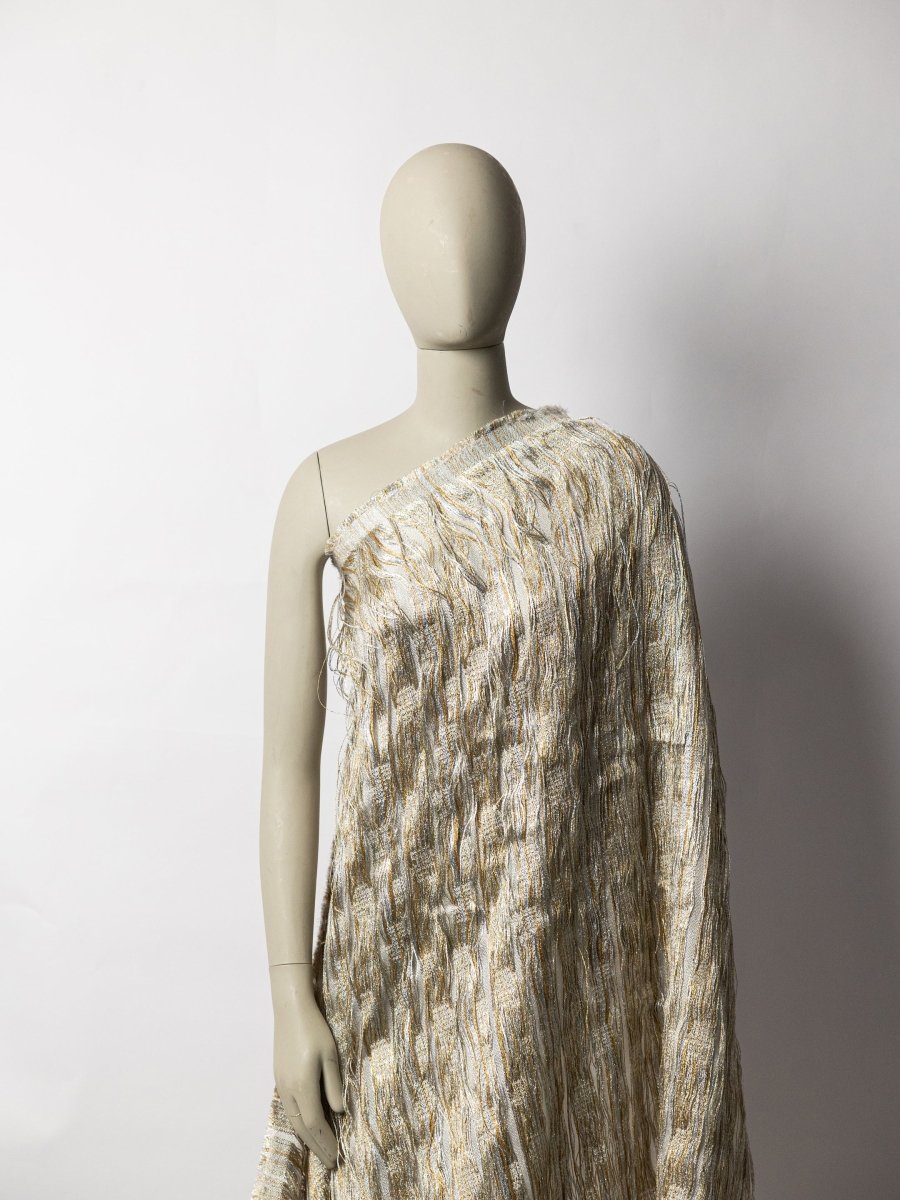 Tweed Channel With Gold Lurex Matte - Sharqiya - الشرقية