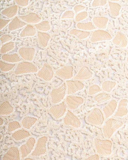 Velvet embroidered tulle with sequins - Sharqiya - الشرقية