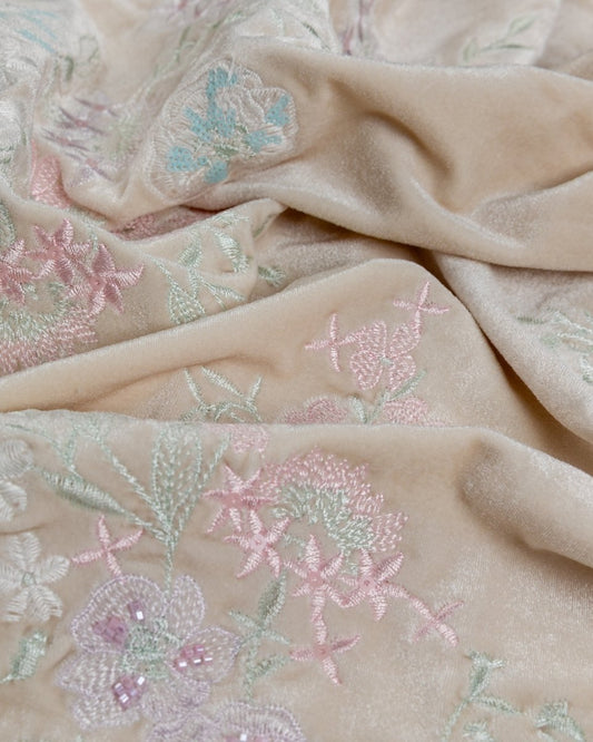 Velvet Embroidery with Sequins - Sharqiya - الشرقية