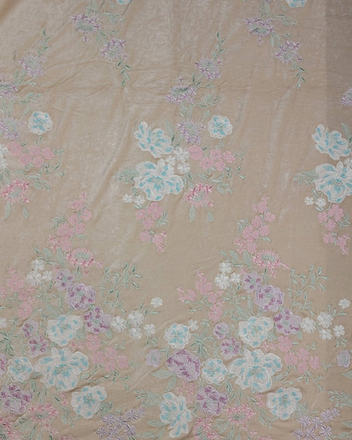Velvet Embroidery with Sequins - Sharqiya - الشرقية
