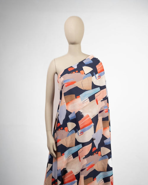 Viscose Cotton Floral Fabric - Sharqiya - الشرقية