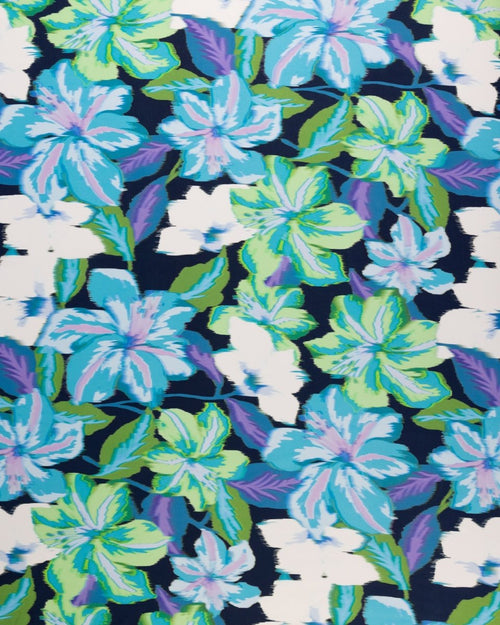 Viscose Cotton Viscose Floral Fabric - Sharqiya - الشرقية