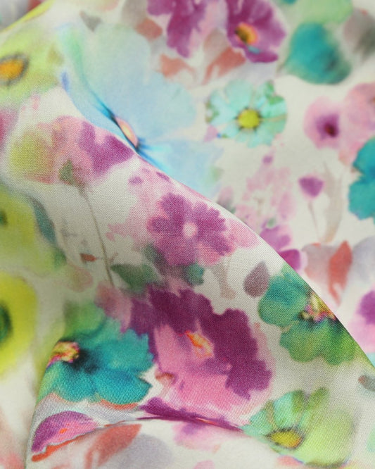 Viscose Floral Fabric - Sharqiya - الشرقية