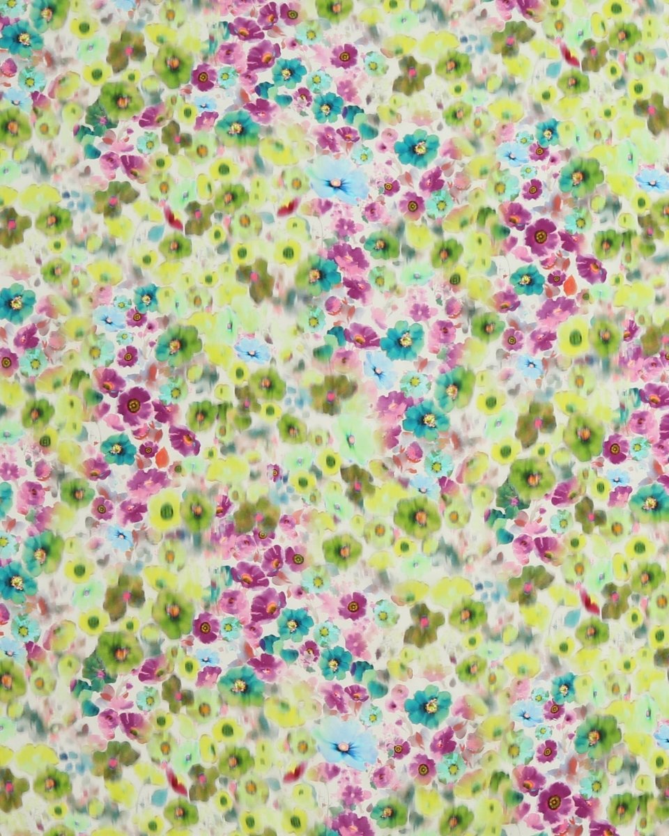 Viscose Floral Fabric - Sharqiya - الشرقية