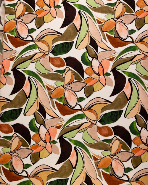Viscose Floral Fabric - Sharqiya - الشرقية