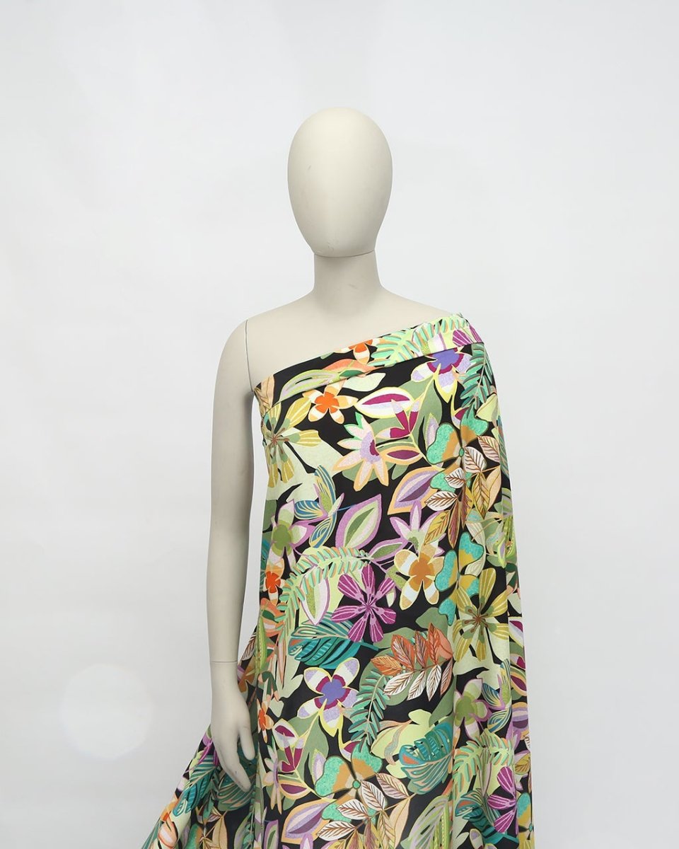Viscose Floral Fabric - Sharqiya - الشرقية