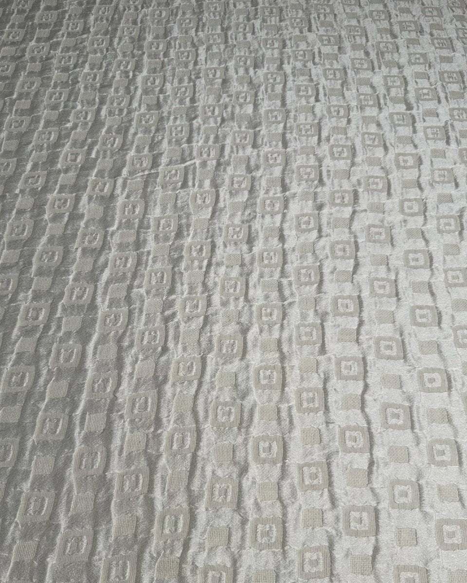 Viscose Jacquard Viscose Floral Fabric - Sharqiya - الشرقية