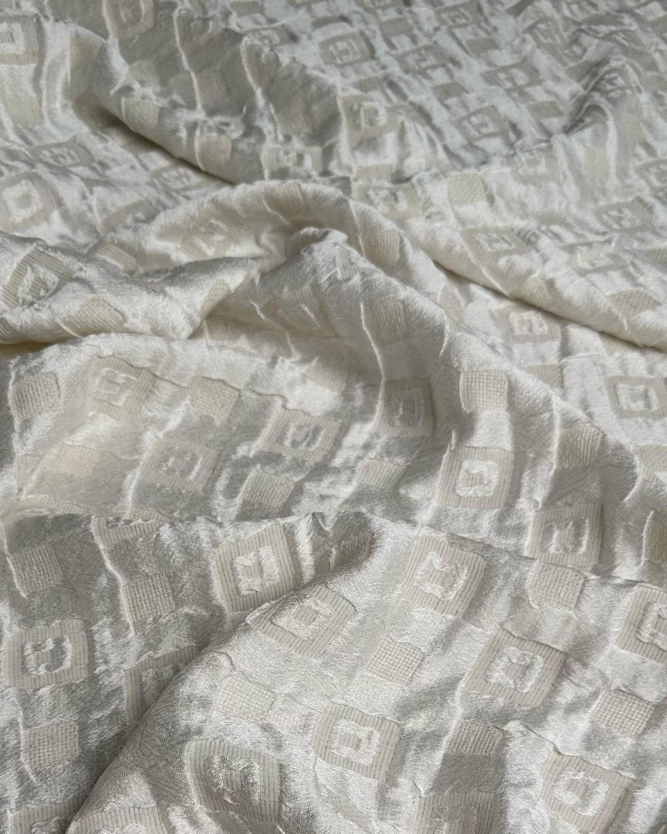 Viscose Jacquard Viscose Floral Fabric - Sharqiya - الشرقية