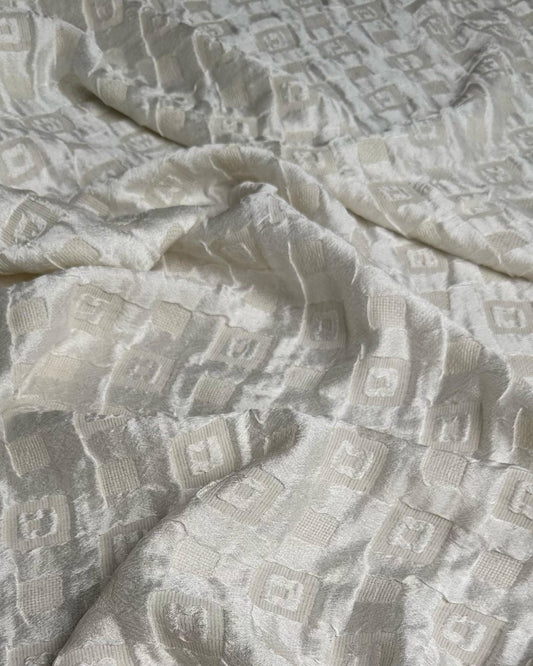 Viscose Jacquard Viscose Floral Fabric - Sharqiya - الشرقية